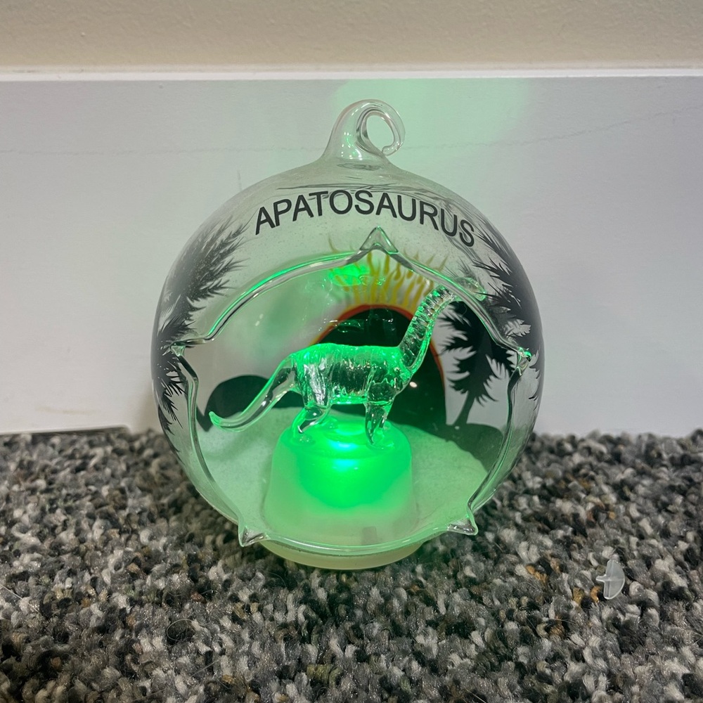 Light up Dinosaur Glove Ornament